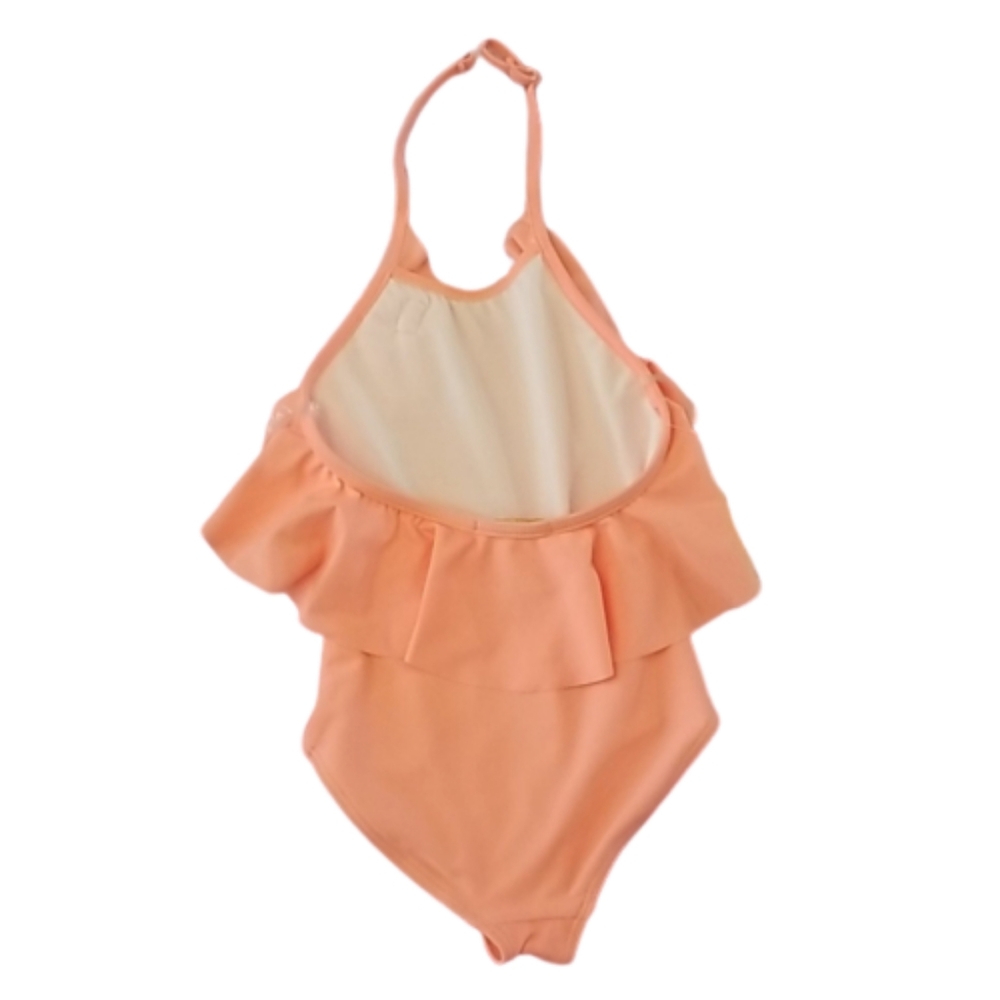 NWT Kate Mack Coral Halter 1 Piece Swimsuit Sz 2T - Picture 2 of 14